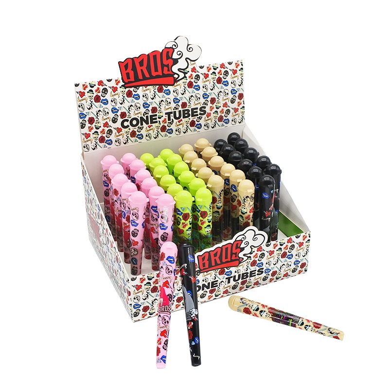 Bros Tabung Plastik Kemasan Berbentuk Kerucut